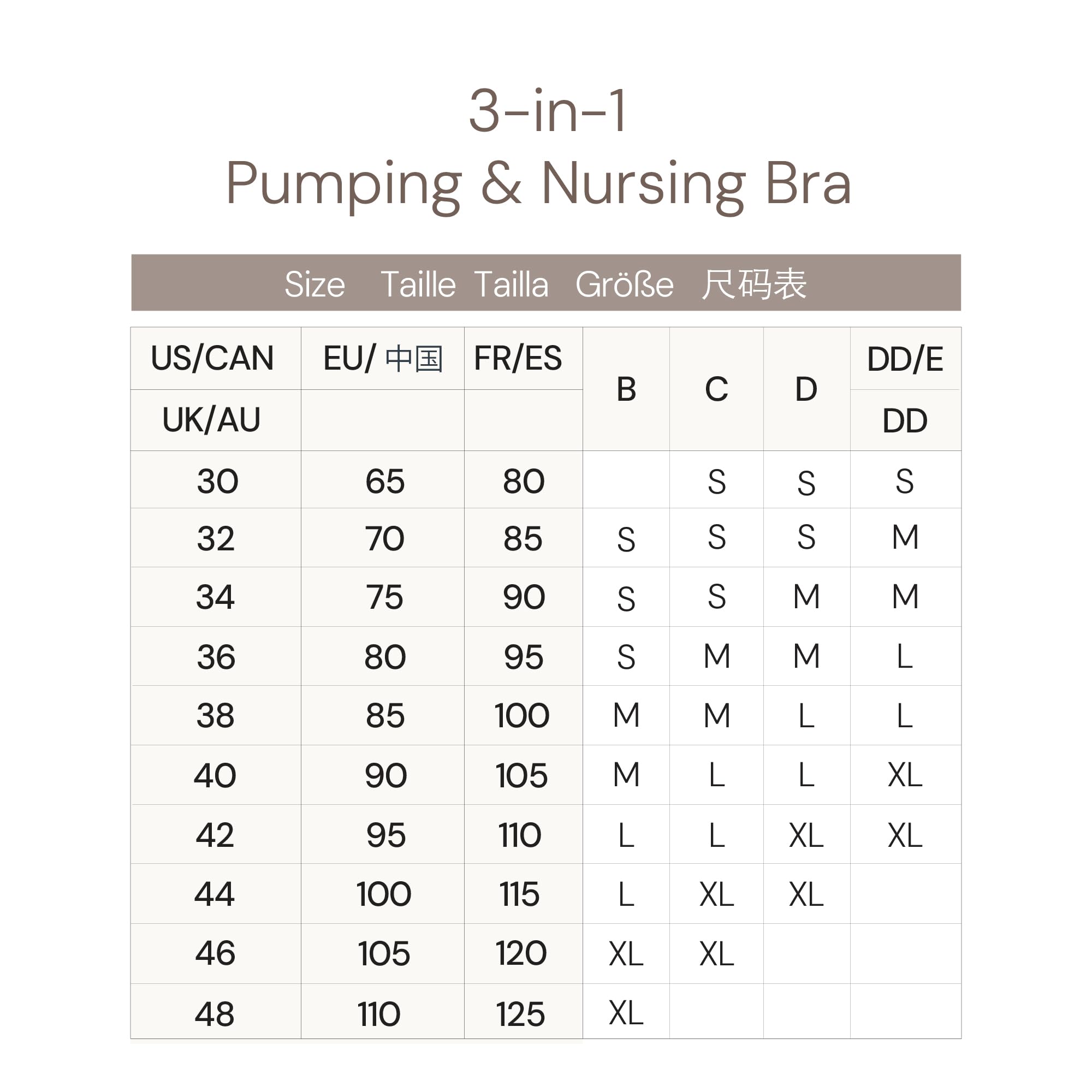 Bravado Designs 3-in-1 Nursing and Pumping Bra Hands Free for Maternity and Breastfeeding, Wearable Breast Pump Bra