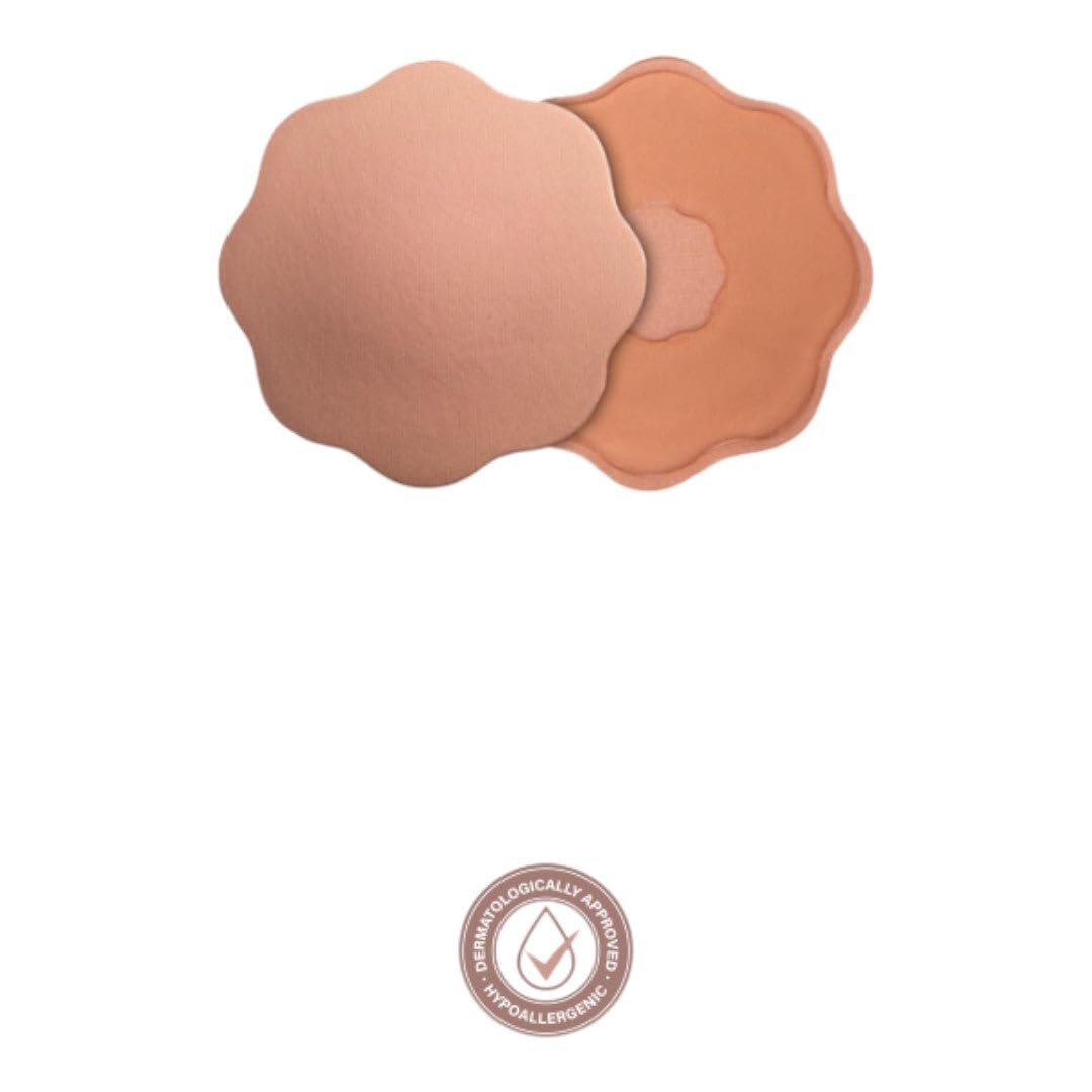 Bye Bra Nipple Covers-E29169 Nipple Covers Nude One Size
