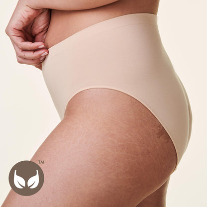 Bravado Designs Sustainable Panty | High-Rise | Seamless | Recycled Nylon, Organic Cotton &amp; Modal Blend | XS-XXL