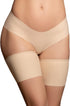 Bye Bra Thigh Wraps for Women, Silicone Straps, Anti Chafing and Anti Chafe Bands, Prevent Chafing Inside Thigh, Beige &