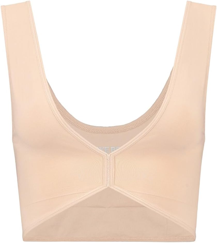 Soft Touch Seamless Reversible Bra, Beige, S, Beige, S