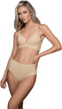 String beige taille mi-haute gainant Bye Bra, taille S