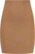 Bye Bra Invisible Skirt, High Waist Skirt, Seamless Skirt, Butt Lift, Skirt, No Back Rolls, Shapewear for Women, Beige/Brown/