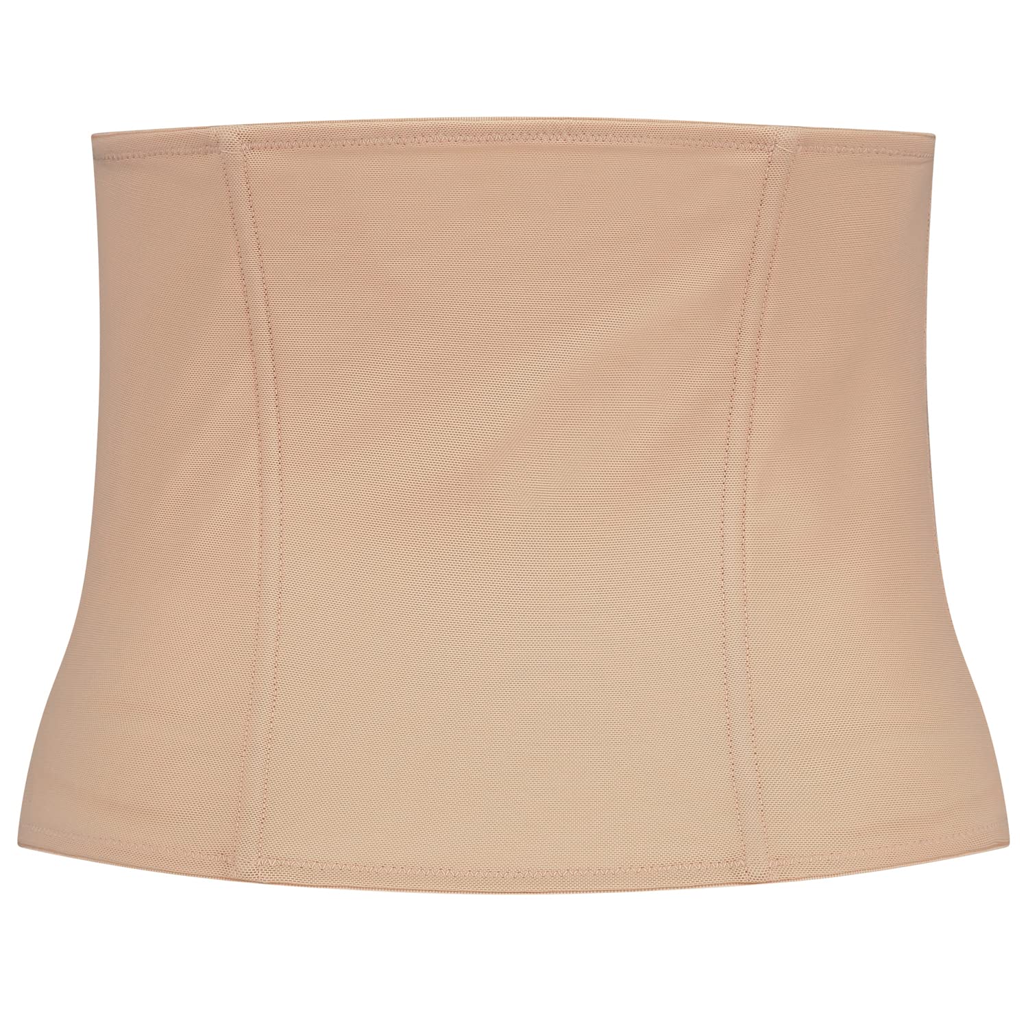 Bye Bra Powermesh Waist Trainer, High Control, Hook And Eye Lock, Transparent Look, Lightweight, Shapewear For Women, Beige Black Light Brown S-XXL