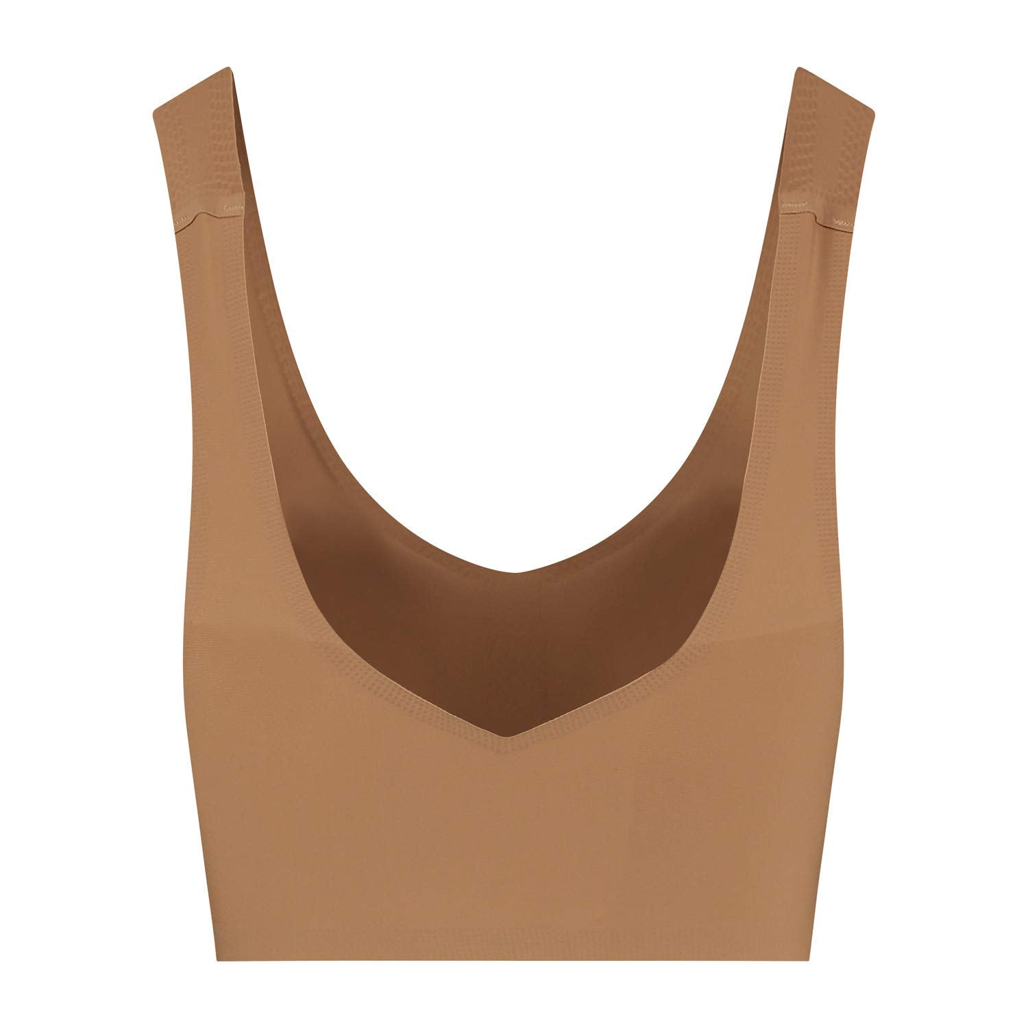 Bye Bra V-Neck Bra Top, Invisible Bra Top, Good Breast Support, Seamless, Comfortable, Bra Top for Women, 3 Colors, S-XXL