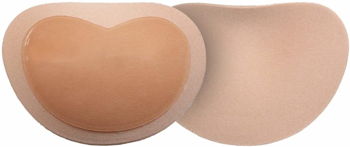 Coussinets adhésifs Bye Bra, demi-push-up, amovibles, effet push-up, taille unique