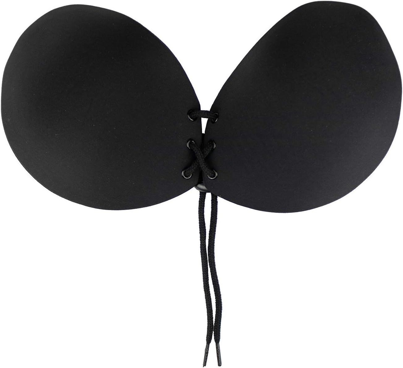 Bye Bra The strapless adhesive bra supports with an adhesive push up effect with drawstring. Adjustable and uncovered back for neckline, nude and black, A-E.