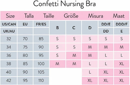 Bravado Designs Soft Confetti Dot Nursing Bra (Amethyst 1470)