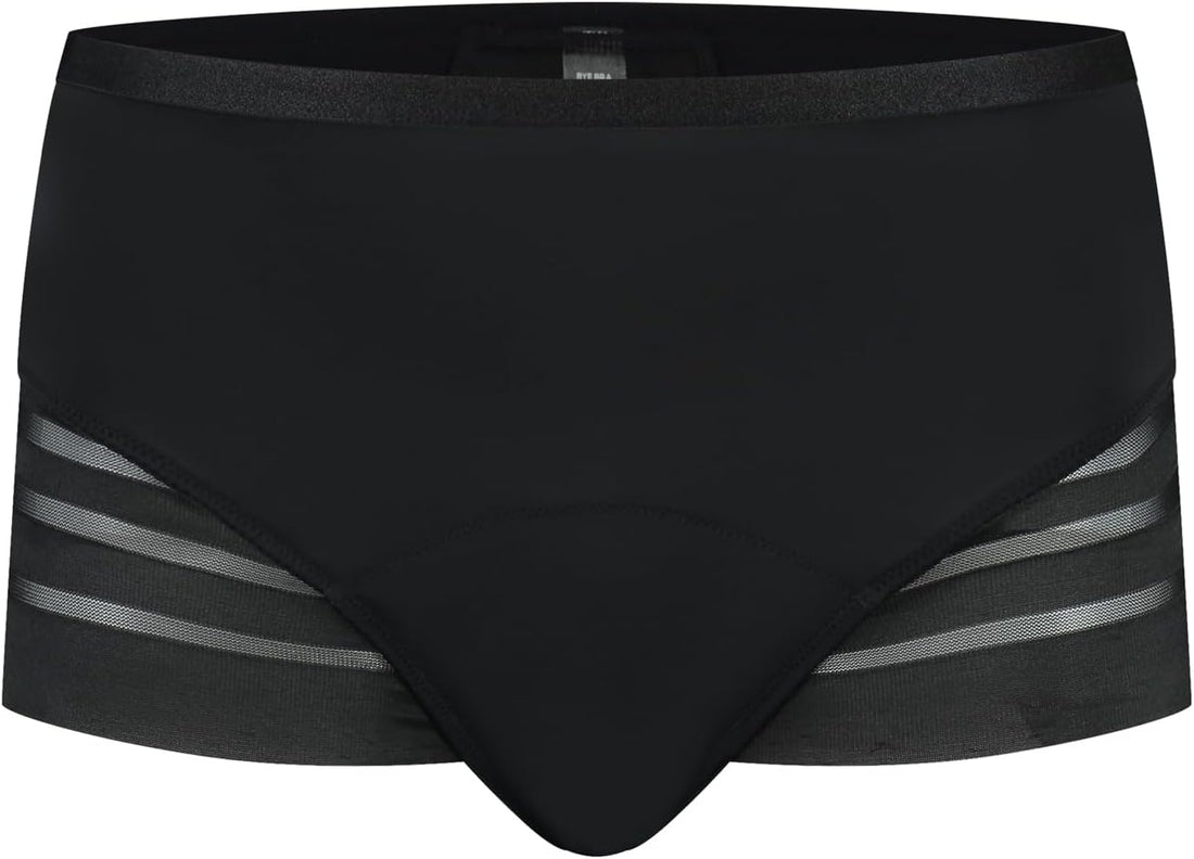 Bye Bra Period Lace Hipster Panties Medium Fluid Moderate Absorption 4 Layers Extra Protection Waterproof Underwear for Women