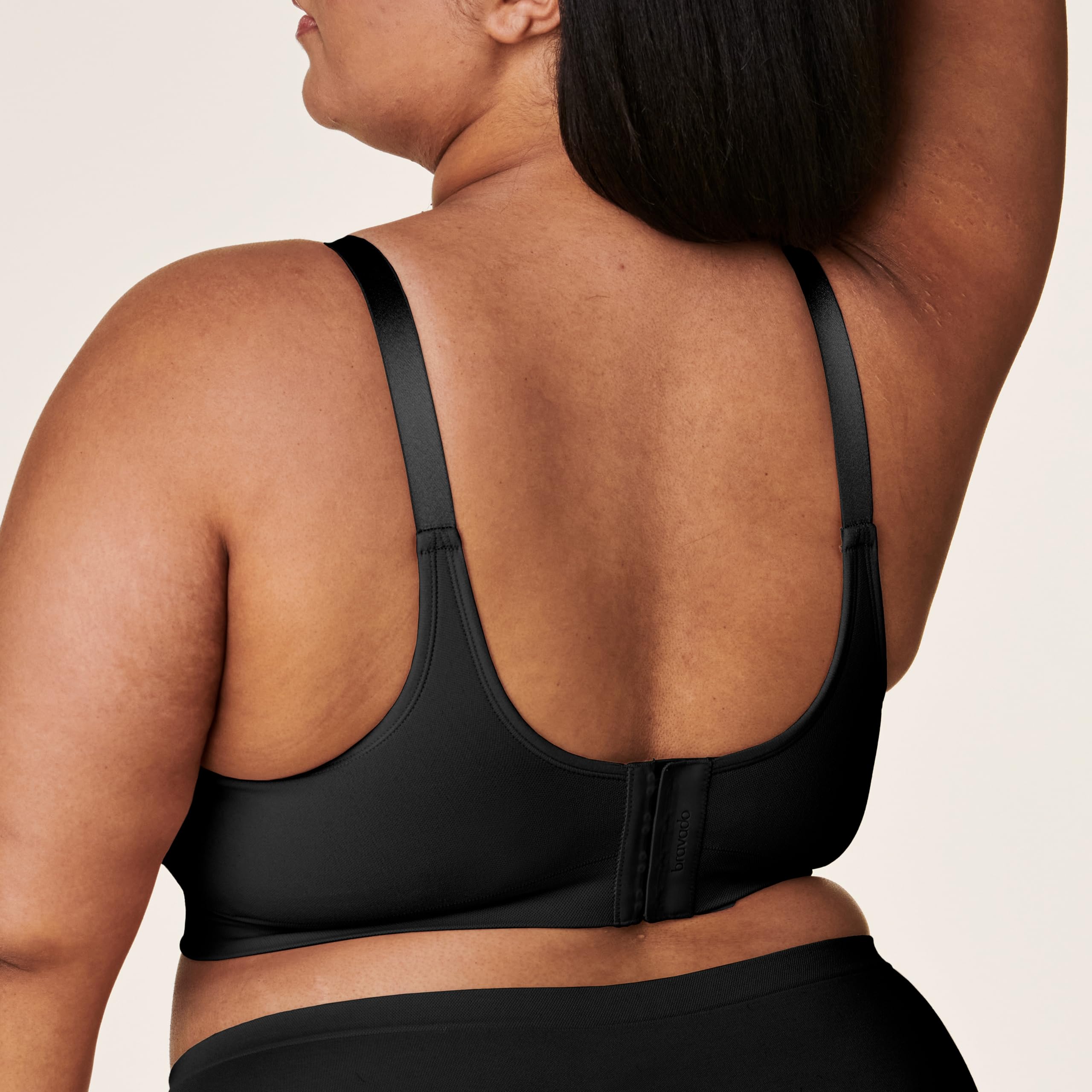 Bravado Designs Everyday Bra, Non Wired Balconette Bra for Women, Comfort Bra