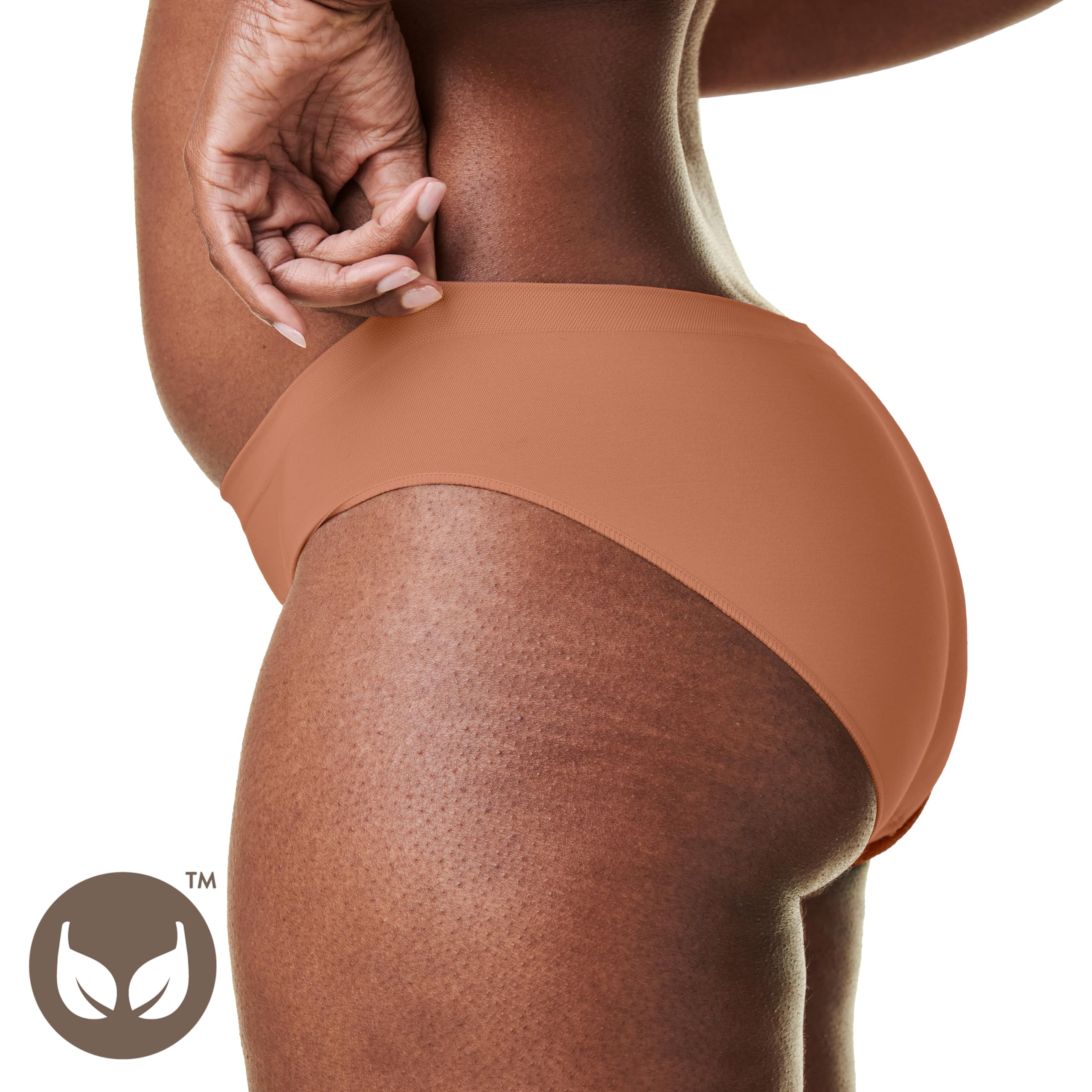 Bravado Designs Sustainable Panty | Mid-Rise | Seamless | Recycled Nylon, Organic Cotton &amp; Modal Blend | XS-XXL