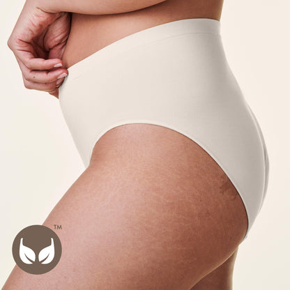 Bravado Designs Sustainable Panty | High-Rise | Seamless | Recycled Nylon, Organic Cotton &amp; Modal Blend | XS-XXL