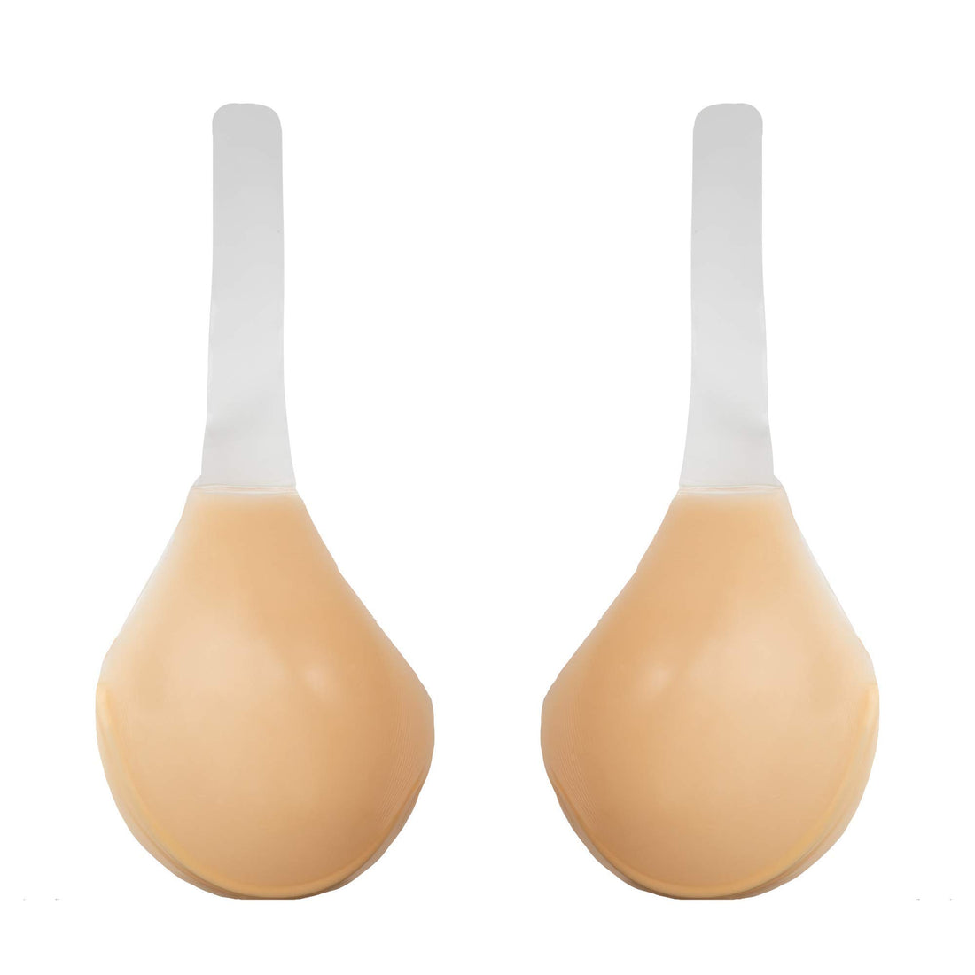 Bye Bra Silicone Sculpting Lifts, Push Up Cleavage Effect for Bigger Breasts, Backless, Reusable, Supporting Pull Up, Adhesive Breast Lift Bra, Nude, Cup Sizes: C-H (H)