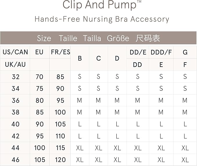 Bravado Designs Sustainable Hands-Free Pumping Accessory Clip and Pump Organic Cotton (Dove Heather 9301)