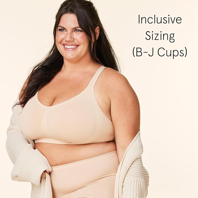 Bravado Designs Sculpt Seamless and Wireless Everyday Bra (Lily White 11011)