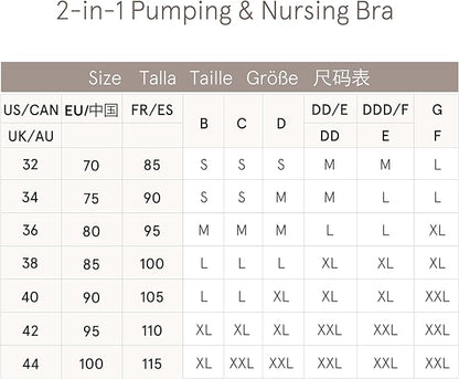 Bravado Designs Hands Free Pumping Bra &amp; Nursing Bra 2-in-1 Seamless for Maternity &amp; Breastfeeding (Soft Rose Pink 11022)