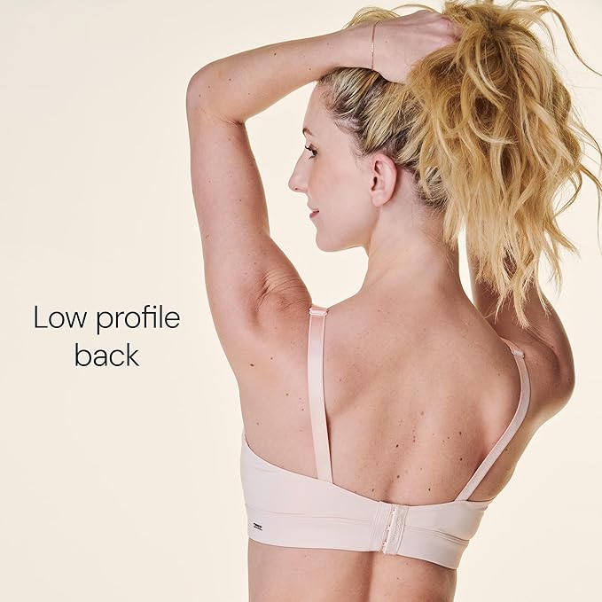 Bravado Ballet Nursing Bra for Breastfeeding Sleep Maternity Lace Bra (Chalk Pink 12015)