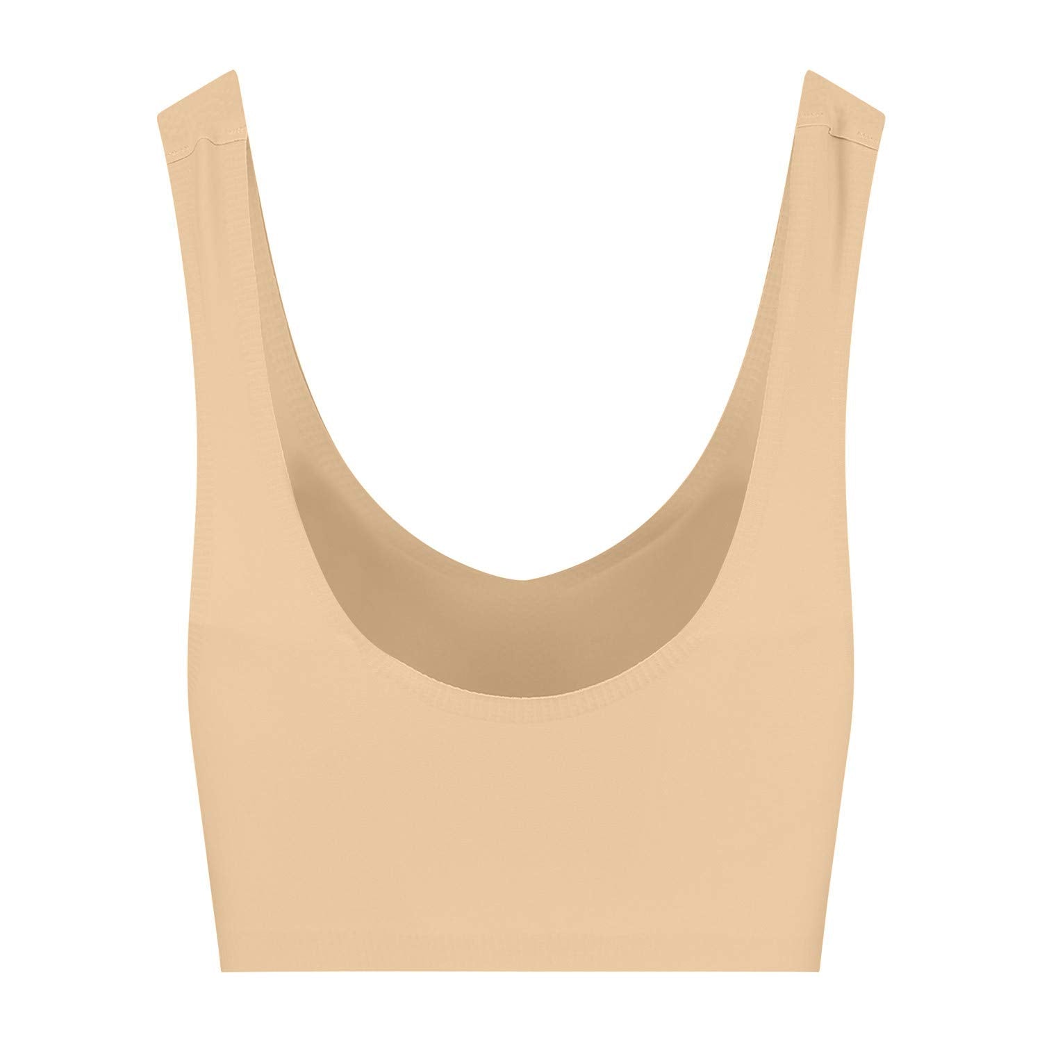 Bye Bra V-Neck Bra Top, Invisible Bra Top, Good Breast Support, Seamless, Comfortable, Bra Top for Women, 3 Colors, S-XXL