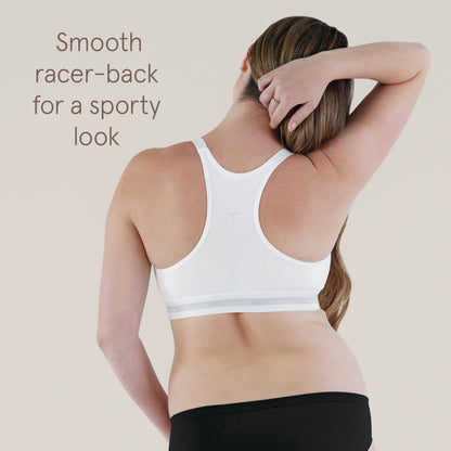 Bravado Designs Sustainable Full Cup Maternity &amp; Nursing Bra | Original | Organic Cotton &amp; Tencel™ Modal Blend | Wireless | DD/E - J Cup