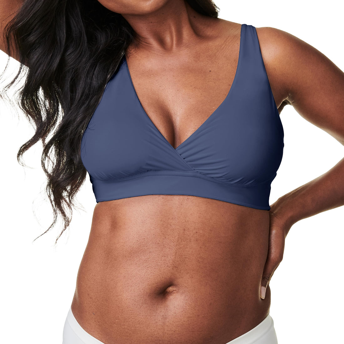 BRAVADO! DESIGNS Ballet Nursing Sleep Bra | Pull Away for Breastfeeding | Dusk |