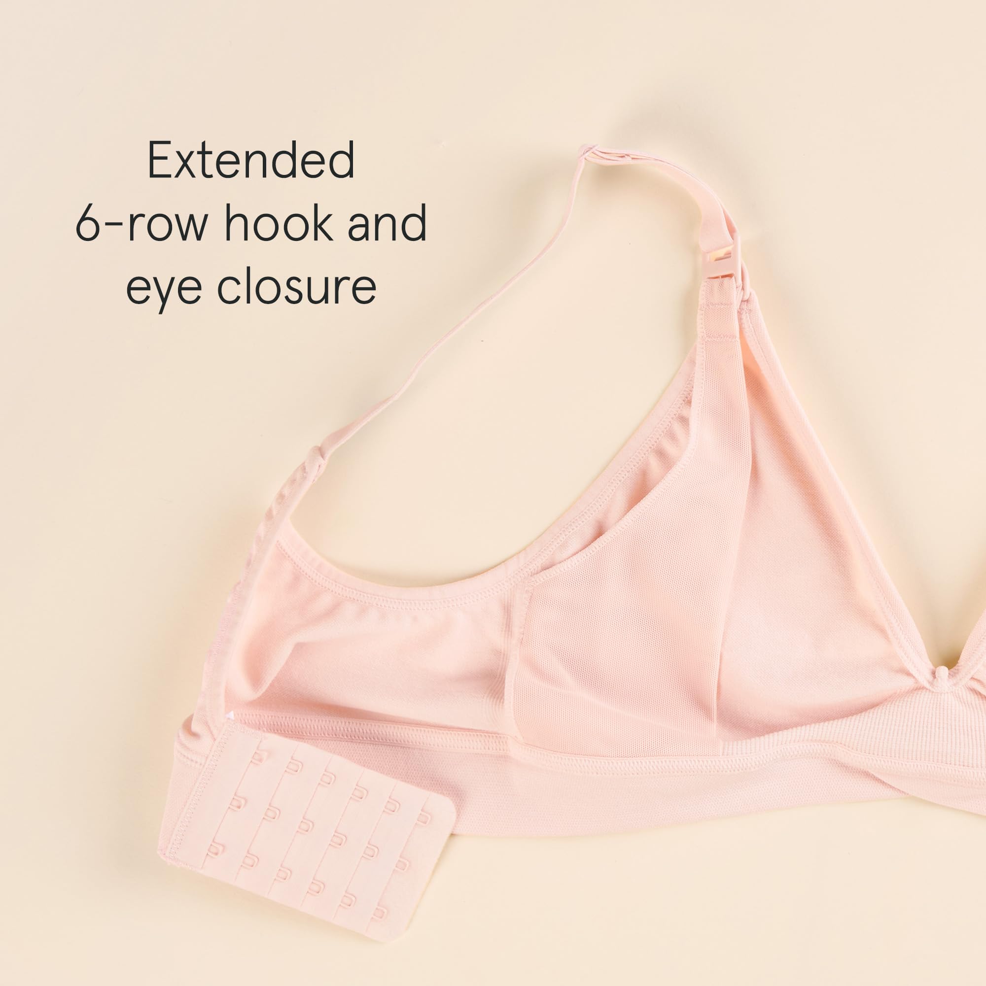 Bravado Designs Nursing Bra for Breastfeeding Comfort Wireless Bra V-Neck Maternity Bra