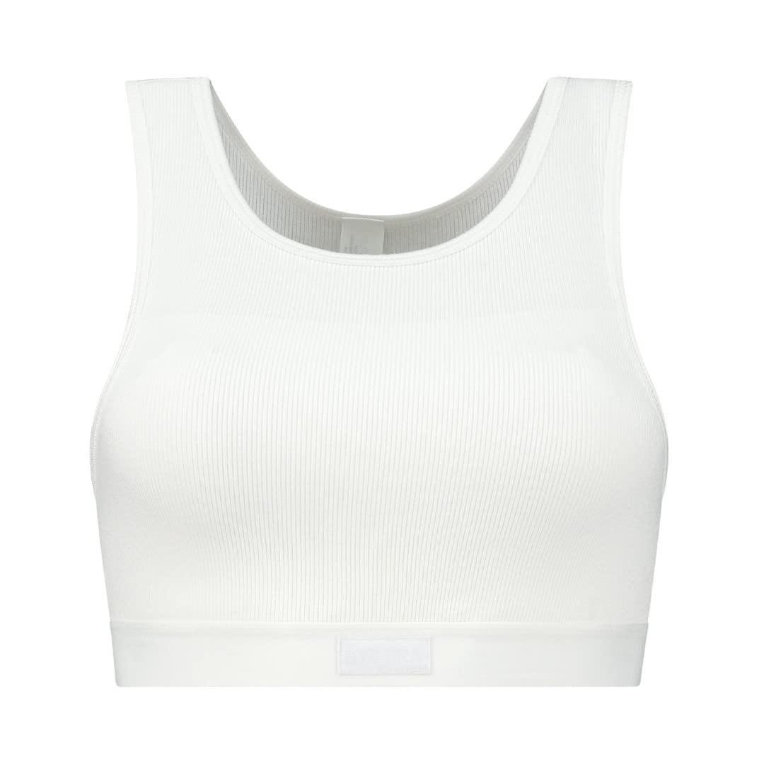 Bye Bra Natural Rib Cropped Tanktop