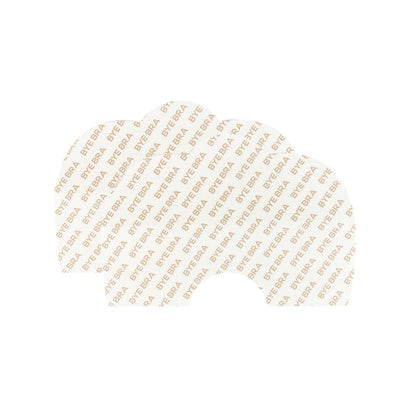 Bye Bra Adhesive Breast Lift Tapes, Bra Stickers, Boob Tape, Cleavage Enhancement - Size: F-H for Large Breast with Reusable Nude Silicone Nipple Covers 3 Single-use Pairs