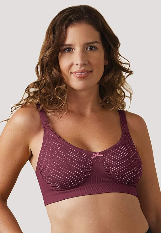 Bravado Designs Soft Confetti Dot Nursing Bra (Amethyst 1470)