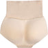 Bye Bra Seamless Padded Panties, High Waist, Tummy Control, Body Shaping, Slimmer Thigh, Beige, S M L