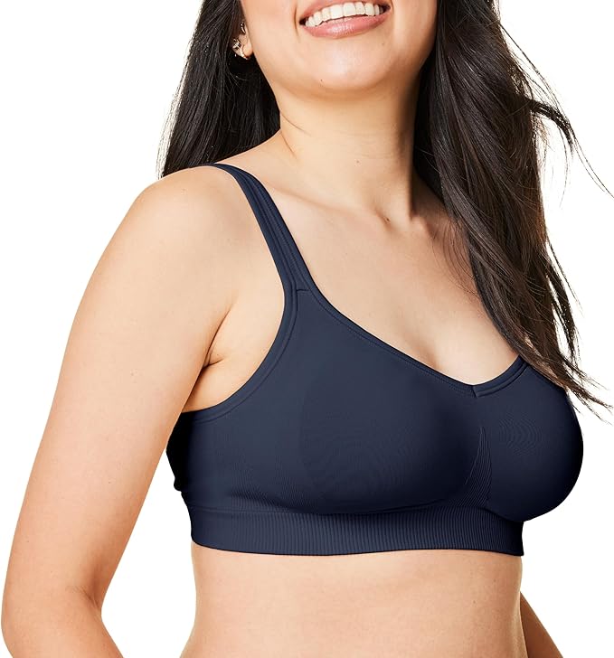 Bravado Designs Sculpt Seamless and Wireless Everyday Bra (Navy 11011)