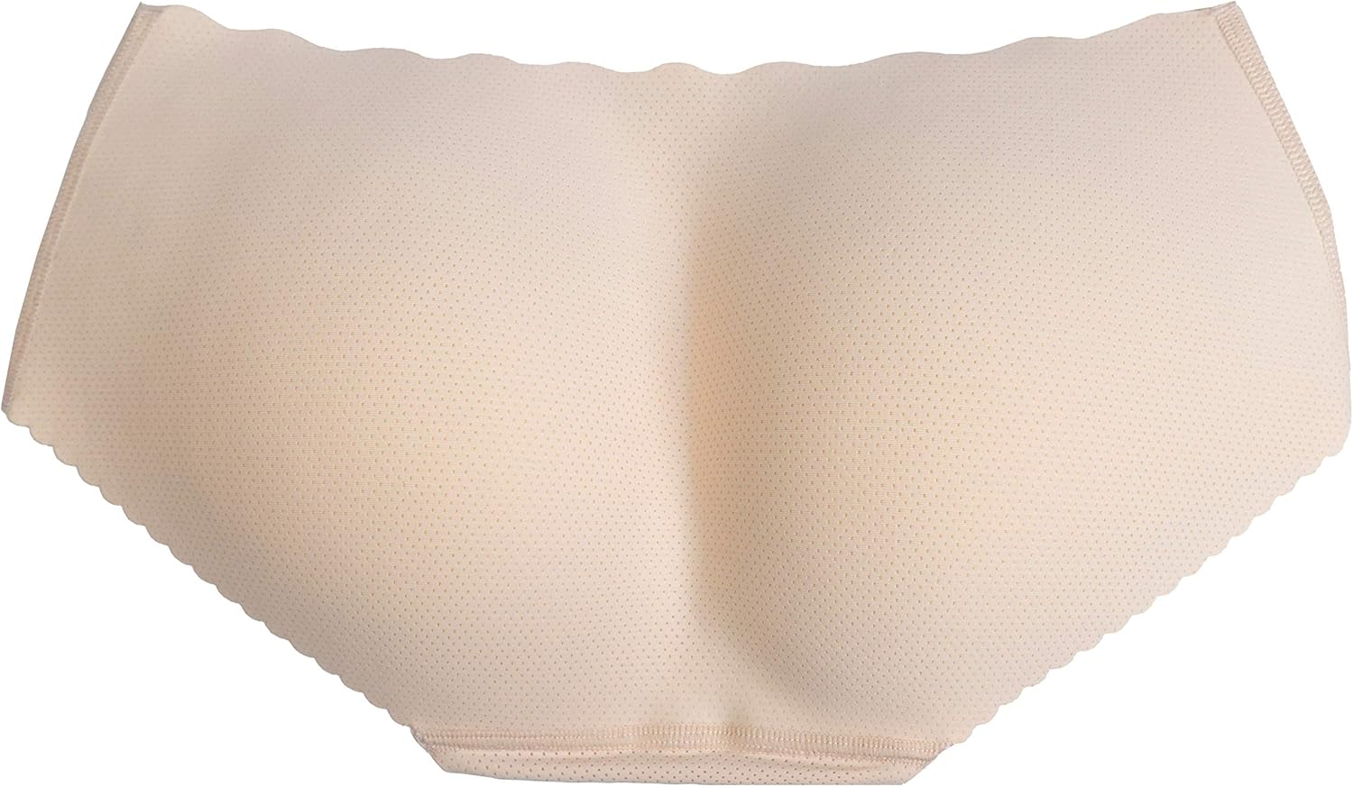 Bye Bra Seamless Padded Panties, Low Rise, Tummy Control, Body Shaping, Slimmer Thigh, Beige, S M L