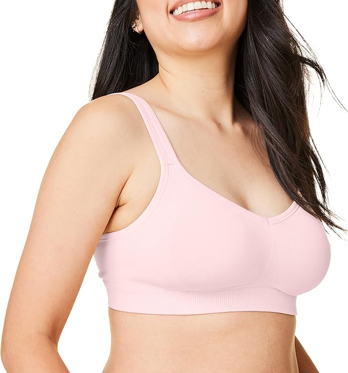 Bravado Designs Sculpt Seamless and Wireless Everyday Bra (Chalk Pink 11011)