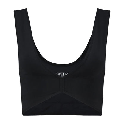 Soft Touch Seamless Reversible Bra Top Black XXL