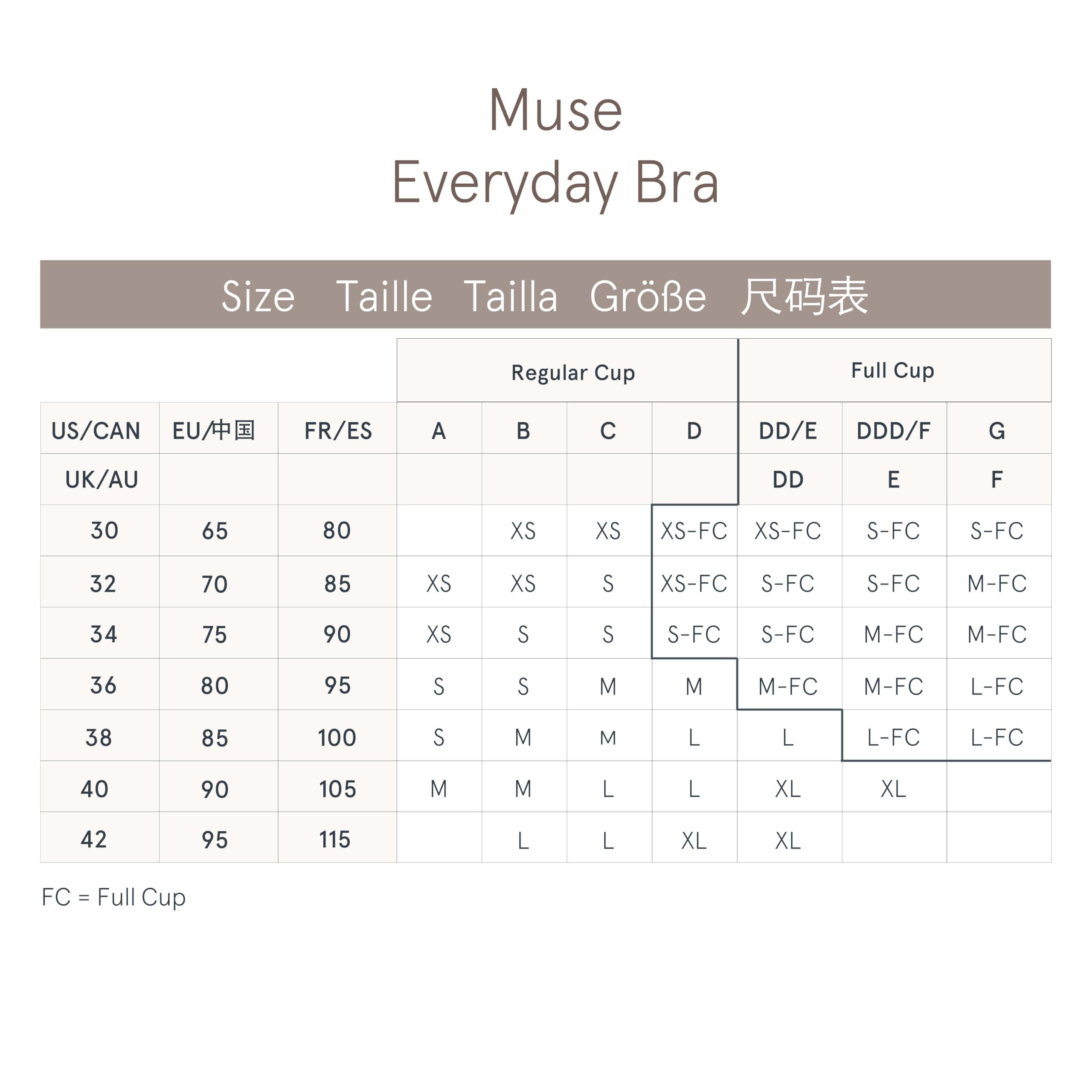 Bravado Designs Sustainable Muse Seamless Wireless V-Neck Everyday Bra Adjustable A to G Cups