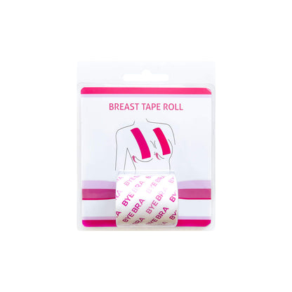 Bye Bra Breast Lifting Tape Roll, Lifting Boob Tape, 3 Meters with 3 Pairs Satin Nipple Covers