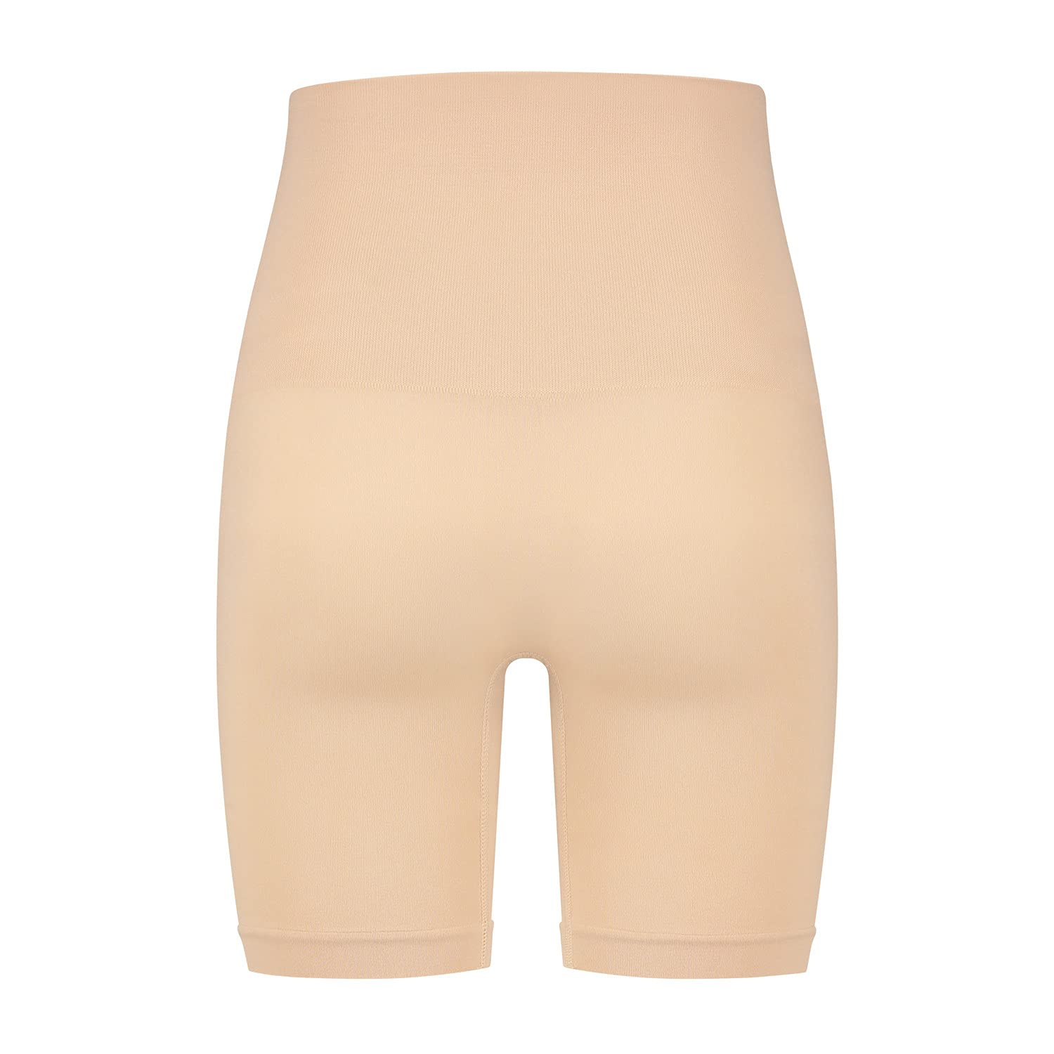 Bye Bra Seamless Shorts, Shaping Shorts, Medium Tummy Control, Butt Lift, Shapewear for Women, Black/Beige Size: S- XXL