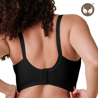 Bravado Designs Sustainable Maternity &amp; Nursing Bra for Breastfeeding Plunge Wireless Seamless V-Neckline Bra B to G Cups