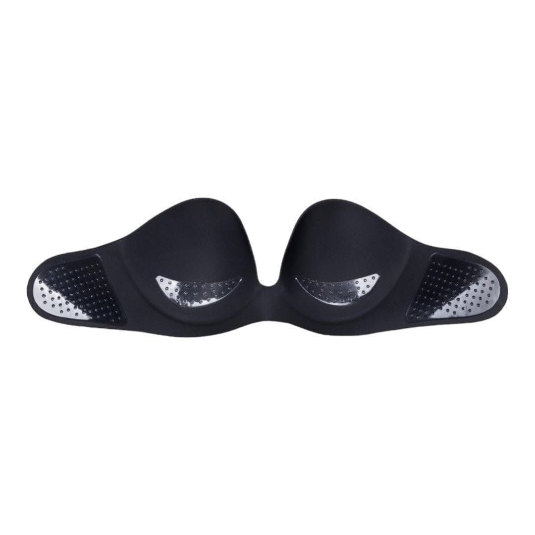 Bye Bra Gala Bra, Adhesive Bra, Push-up Bra, Self-Adhesive Bra, Sticky Bra, Strapless and Backless Bra, Stick On Bra, Cup A-E, Brown/Beige/Black