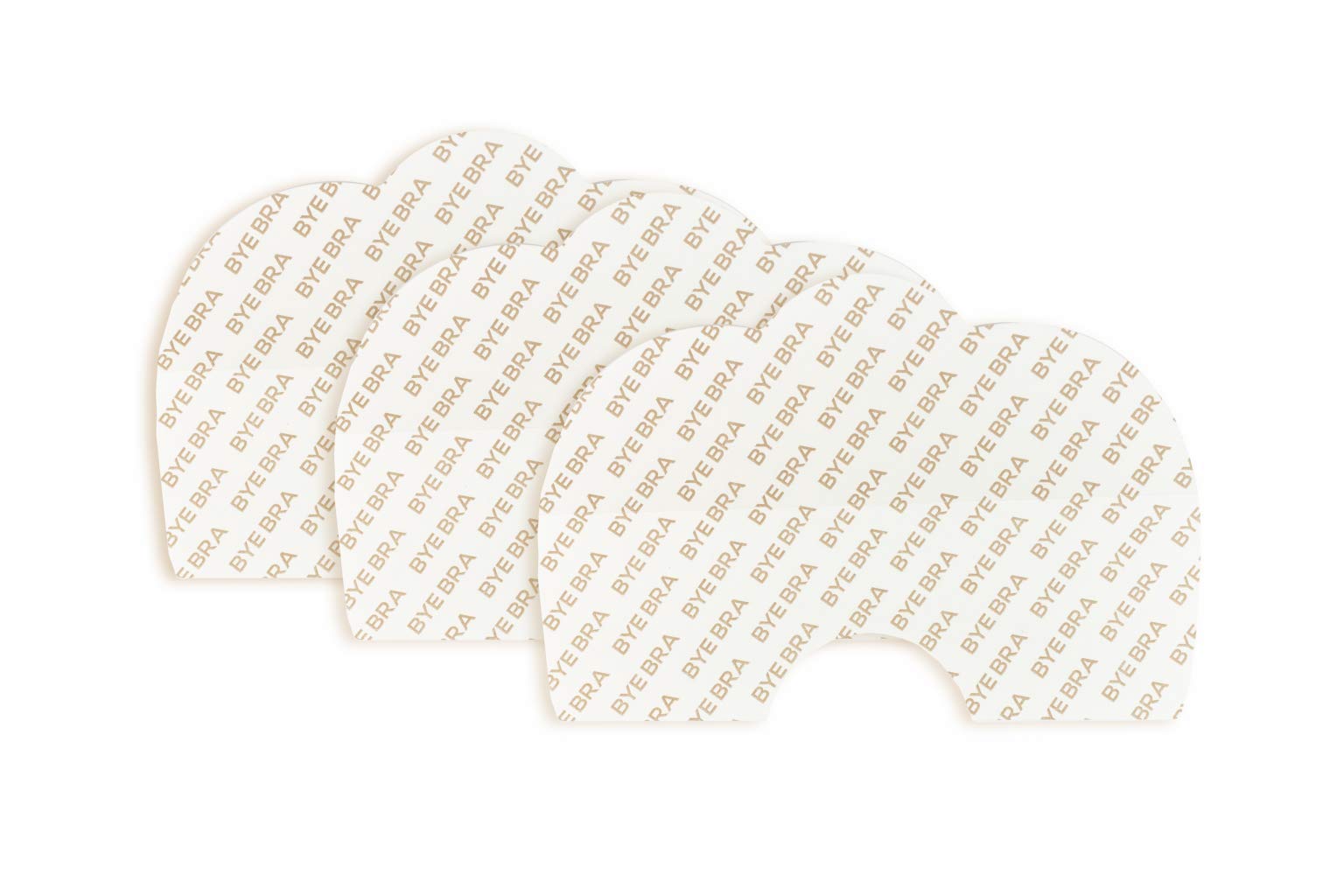 Bye Bra Women's Breast Lift Tape + Satin Nipple Covers Petals