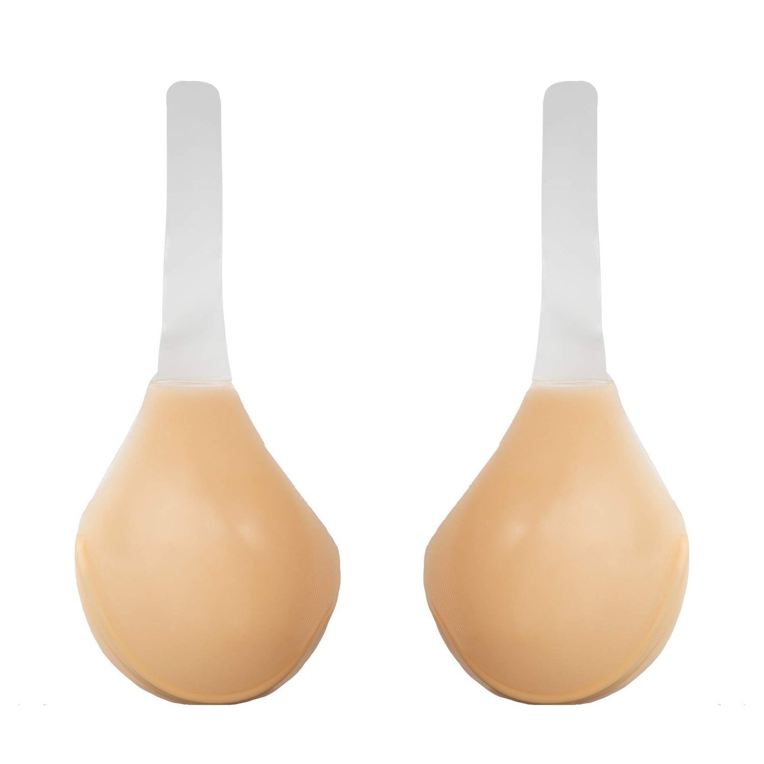 Bye Bra Silicone Sculpting Lifts, Push Up Cleavage Effect for Bigger Breasts, Backless, Reusable, Supporting Pull Up, Adhesive Breast Lift Bra, Nude, Cup Sizes: C-H (D)