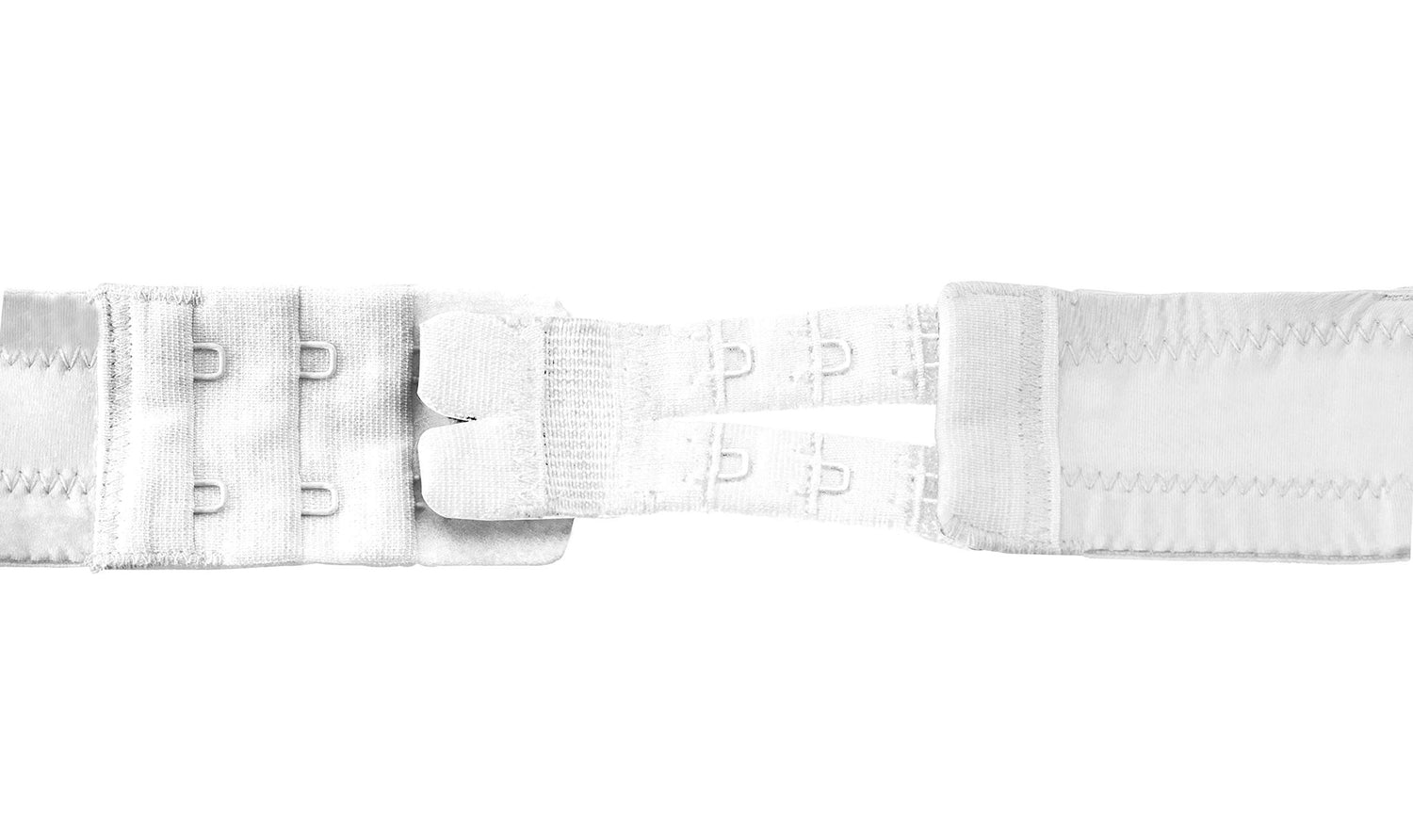 Bye Bra 2-hook Bra extenders, Adjustable Bra Converters with Flexible Ends - 3 pack, Nude, White and Black