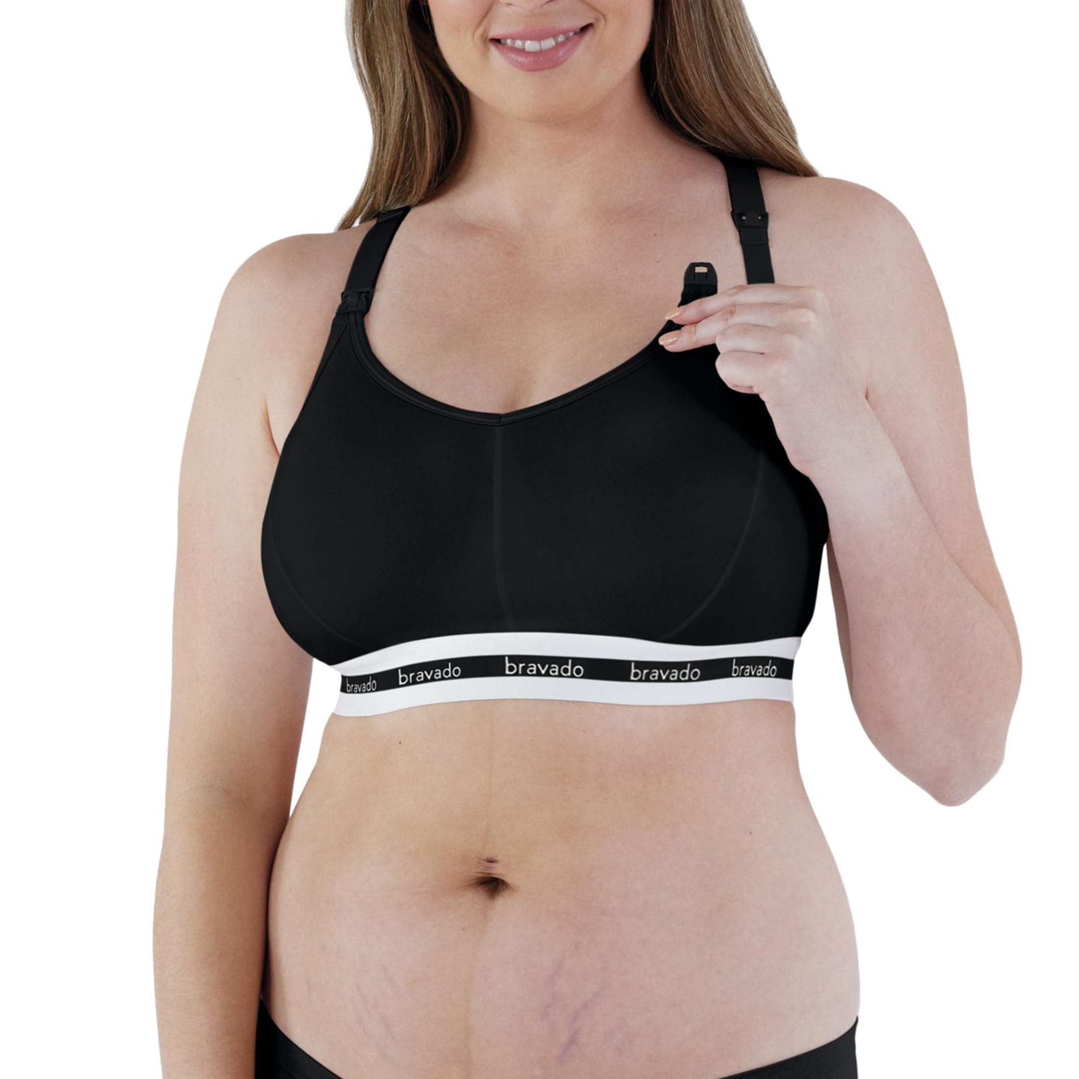 Bravado Designs Sustainable Full Cup Maternity & Nursing Bra | Original | Organic Cotton & Tencel™ Modal Blend | Wireless | DD/E - J Cup