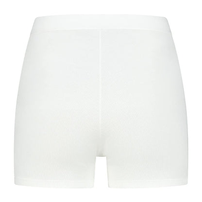 Natural Rib Boyshort White L
