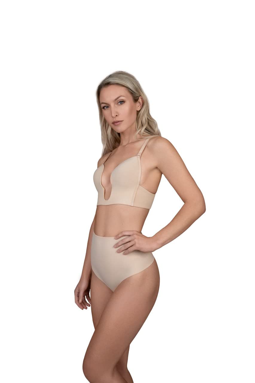 Ultra Plunge Bra Beige M