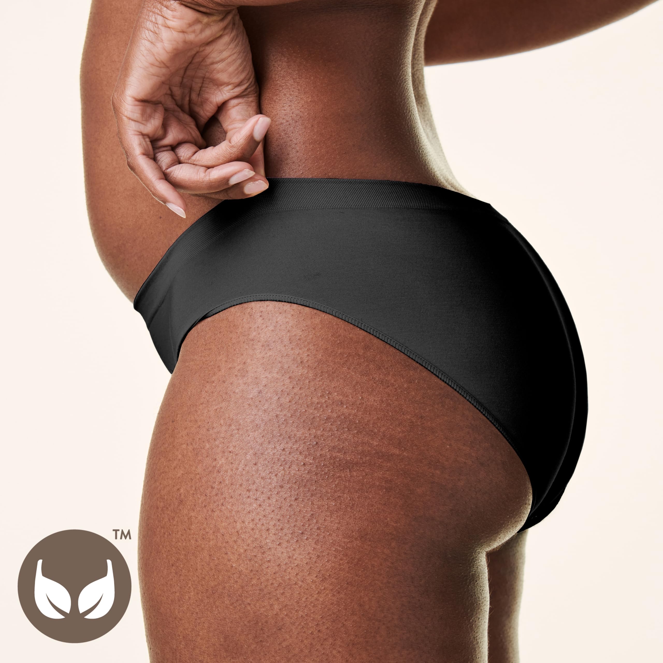 Bravado Designs Sustainable Panty | Mid-Rise | Seamless | Recycled Nylon, Organic Cotton & Modal Blend | XS-XXL