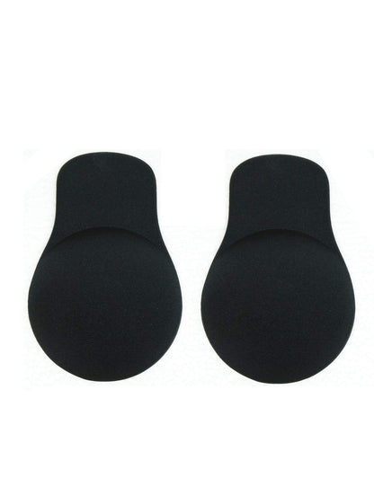 Bye Bra Fabric Pull ups Breast Lift Pasties Reusable Adhesive Nipple Covers for Lifted Effect Invisible Lifting Bra Cups Adjustable Breast Petals Sticker