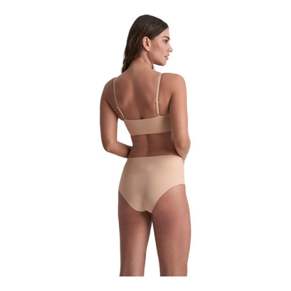 Bye Bra Invisible High Brief Panties, Seamless High Rise Underwear, Smooth and Comfortable Knickers with no-Stitching