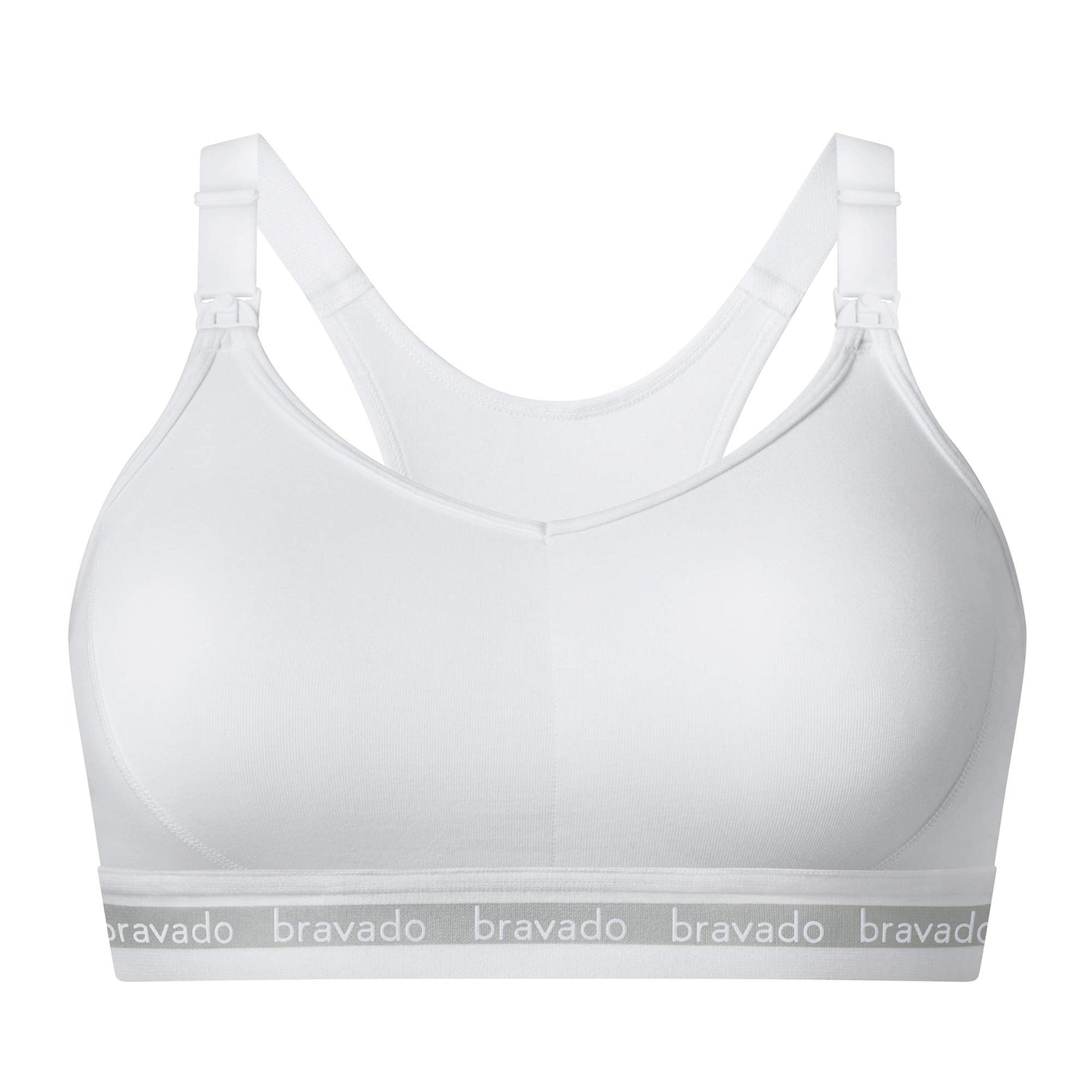 Bravado! Designs Original Full Cup Nursing Bra (White, M)