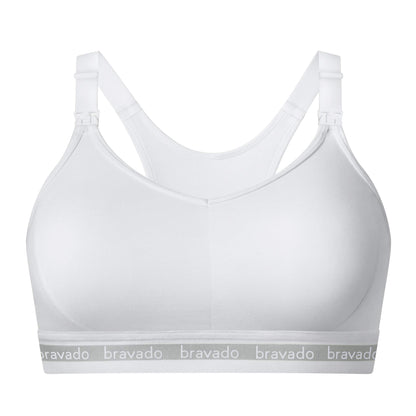 Bravado! Designs Original Full Cup Nursing Bra (White, M)
