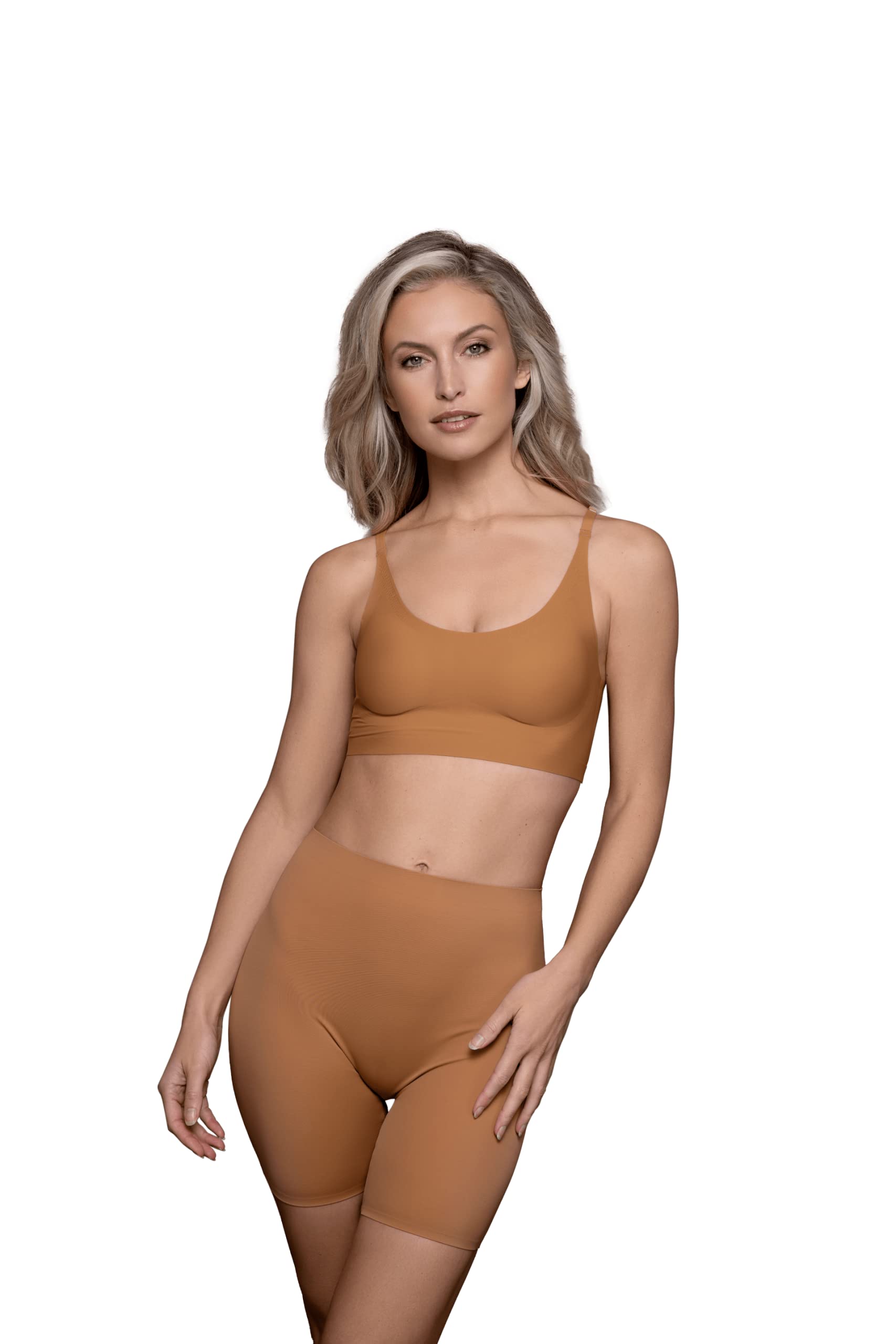 Bye Bra Invisible Shorts, Seamless Shapewear, light tummy control knickers, Smooth Shaping Comfortable Underwear, Anti-chafing shorts, S-XL